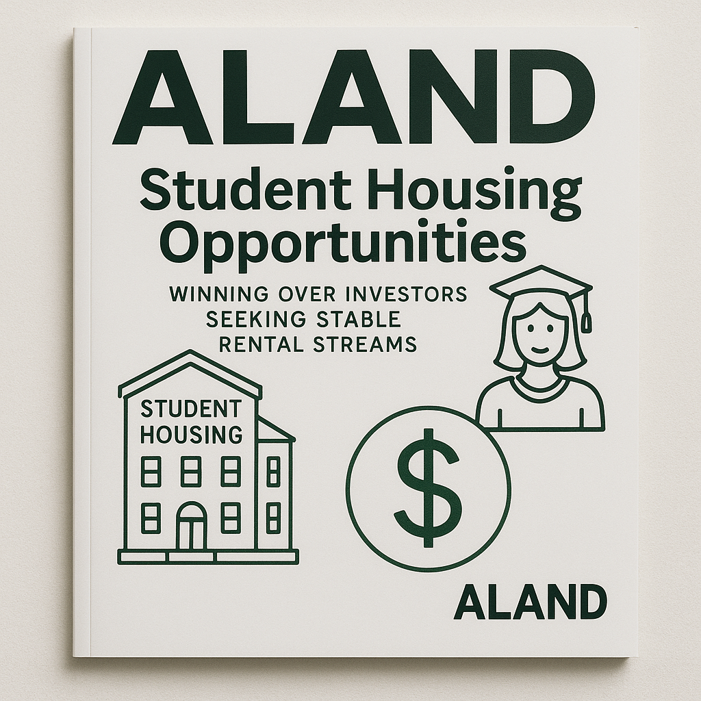  ALAND Magazine Cover – Student Housing Investment Opportunities